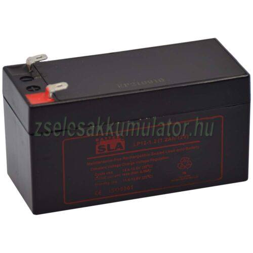 SLA RED LP12-1.2 12V 1,2Ah Zselés akkumulátor