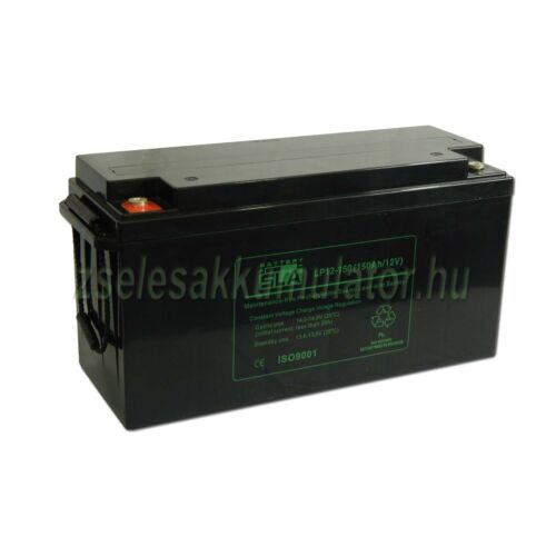  SLA 12V 150Ah Zselés akkumulátor LP12-150