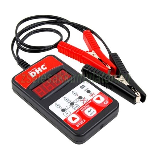 DHC-BT222 digitális akkumulátor tesztelő