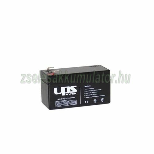 UPS Power MC1,3-12 12V 1,3Ah Zselés akkumulátor