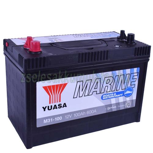 Yuasa Marine M31-100 12V 100Ah ciklikus hajó akkumulátor