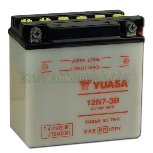 Yuasa12N7-3B 12V 7Ah Motor akkumulátor