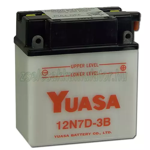  Yuasa 12N7D-3B 12V 7Ah Motor akkumulátor