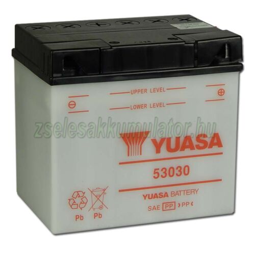 Yuasa 53030 12V 30Ah Motor akkumulátor
