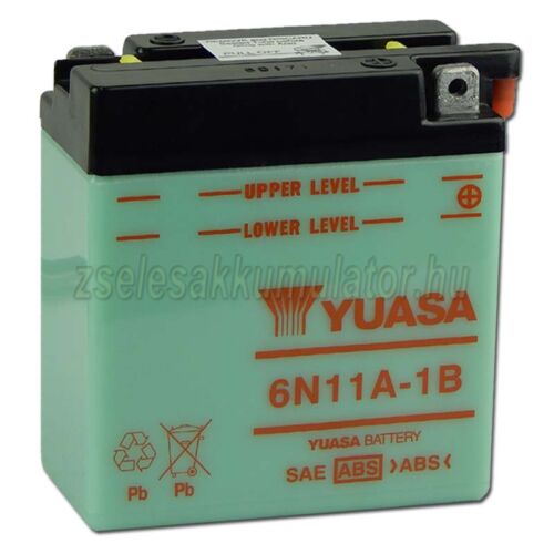  Yuasa 6N11A-1B 6V 11Ah Motor akkumulátor