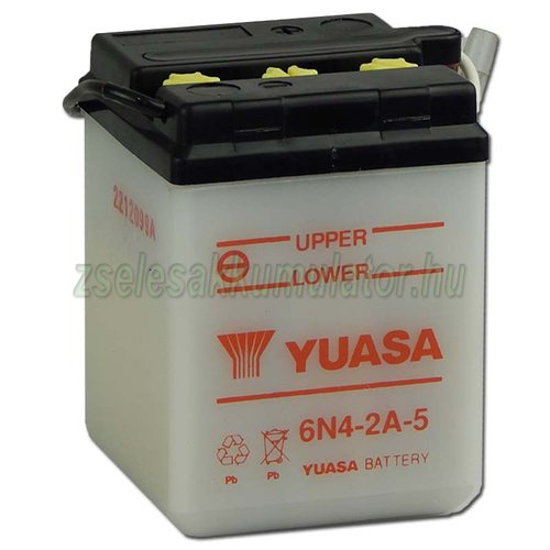 Yuasa 6N4-2A-5 6V 4Ah Motor akkumulátor