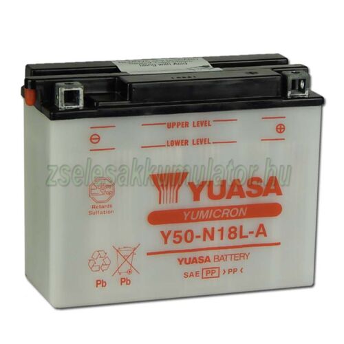  Yuasa Y50-N18L-A 12V 20Ah Motor akkumulátor