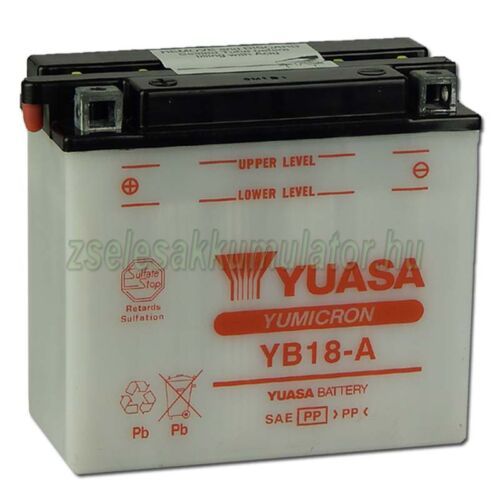  Yuasa YB18-A 12V 18Ah Motor akkumulátor