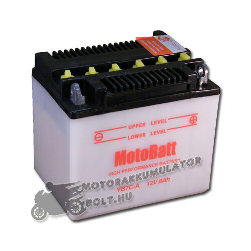 MotoBatt YB7C-A 12V 8Ah Motor akkumulátor sav nélkül