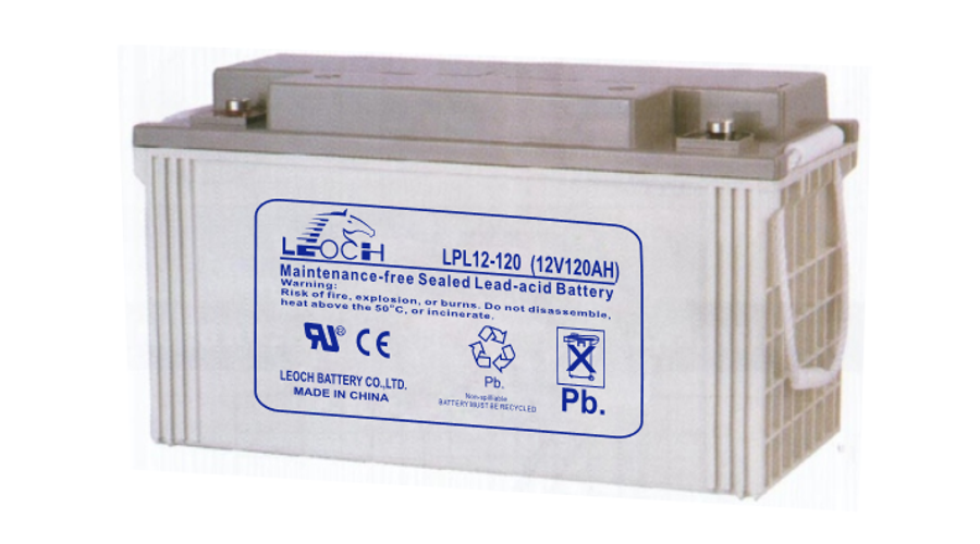 Leoch 12V 120Ah Zselés akkumulátor LPL12-120