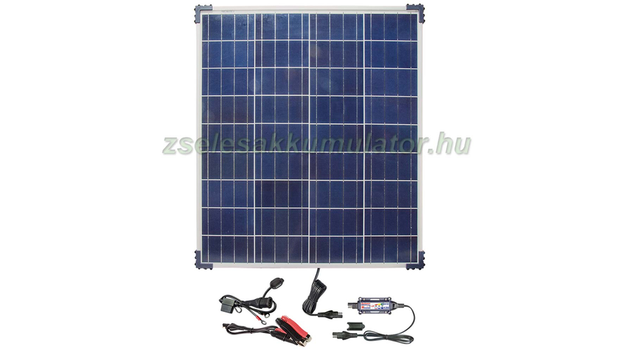 Optimate Solar napelemes akkumulátor töltő 12V 80W