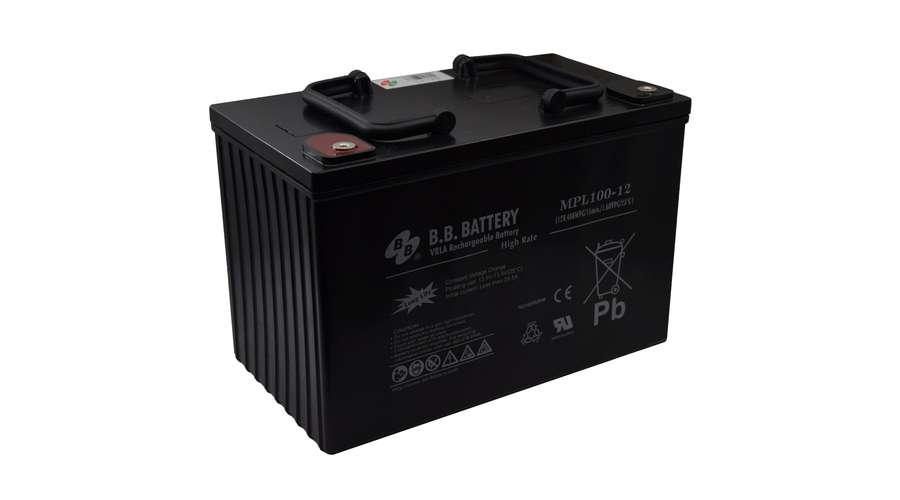 BB. Battery 12V 100Ah Zselés akkumulátor MPL100-12