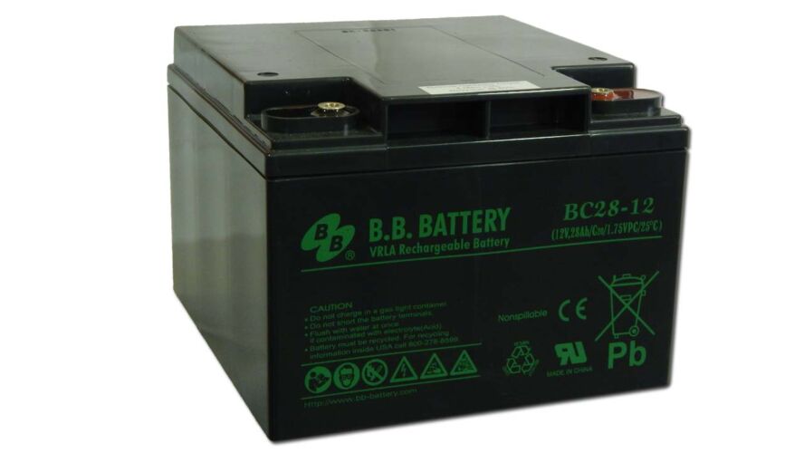 BB Battery 12V 28Ah Zselés akkumulátor BC28-12