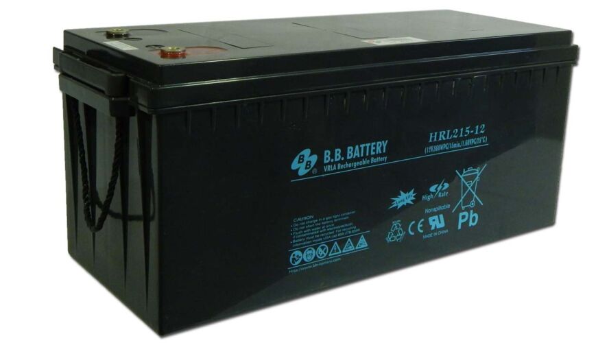 BB Battery 12V 215Ah Zselés akkumulátor HRL215-12