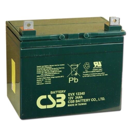 CSB 12V 34Ah Zselés Akkumulátor EVX 12340