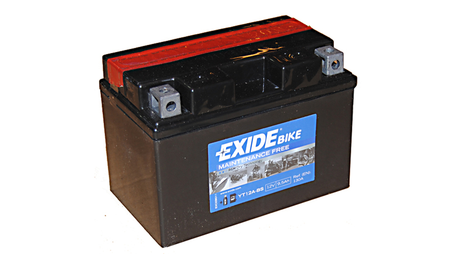 Exide ET12A-BS (YT12A-BS) 12V 9,5Ah gondozásmentes AGM (zselés) motor akkumulátor