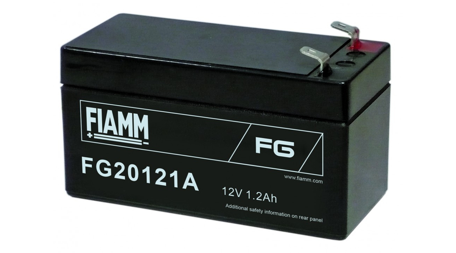FIAMM 12V 1,2Ah Zselés akkumulátor FG20121A