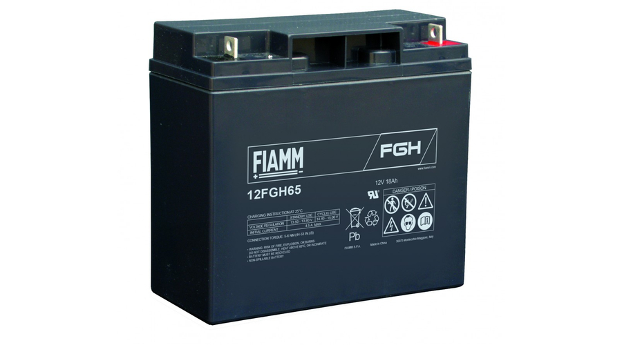 FIAMM 12V 18Ah Zselés akkumulátor 12FGH65