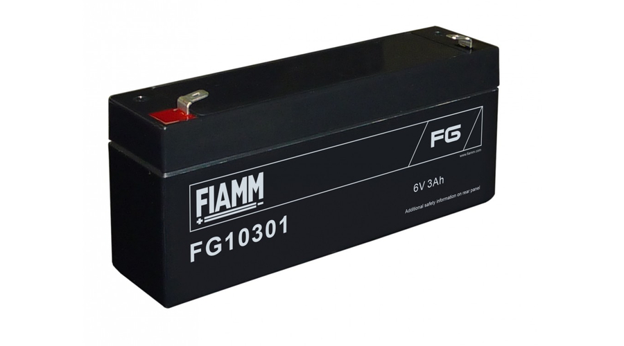 FIAMM 6V 3Ah Zselés akkumulátor FG10301