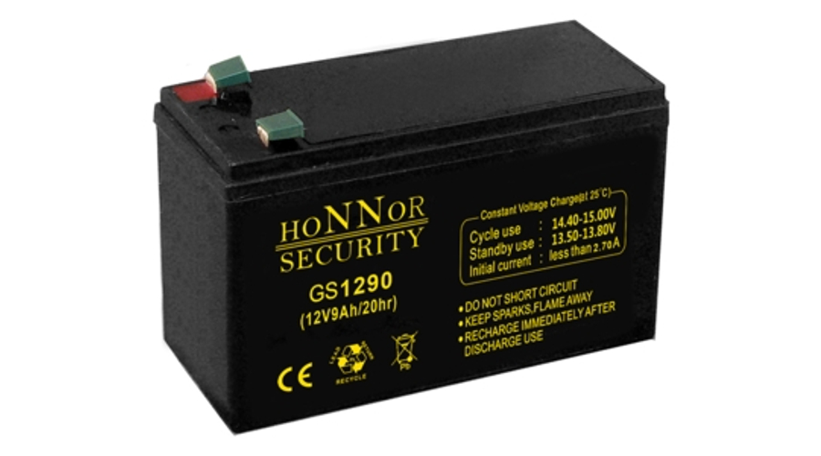 Honnor Security 12V 9Ah Zselés akkumulátor 