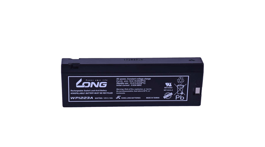 Long 12V 2,1 Ah Zselés akkumulátor WP1223A