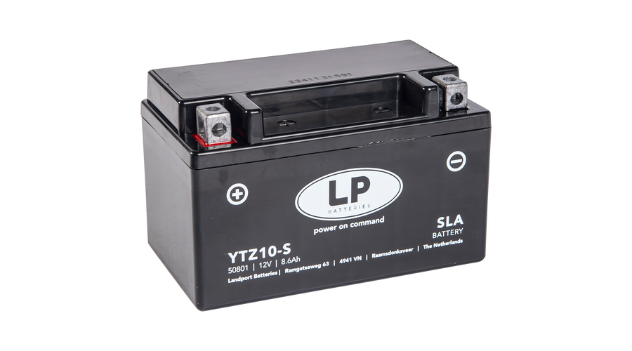 Landport YTZ10-S 12V 8,6Ah gondozásmentes AGM (zselés) motor akkumulátor