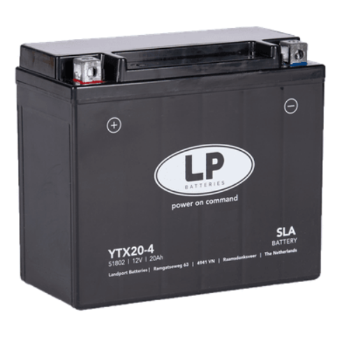 Landport YTX20-4 12V 20Ah gondozásmentes AGM (zselés) motor akkumulátor