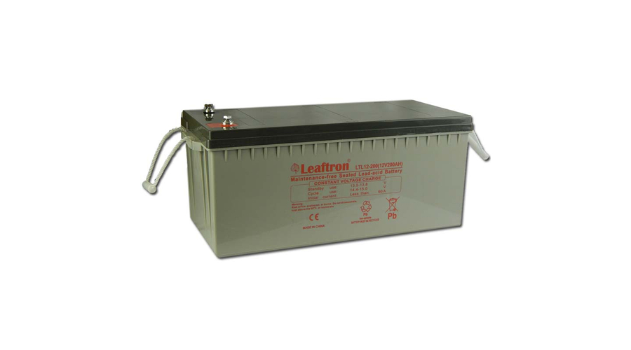 Leaftron 12V 200Ah Zselés akkumulátor LTL12-200