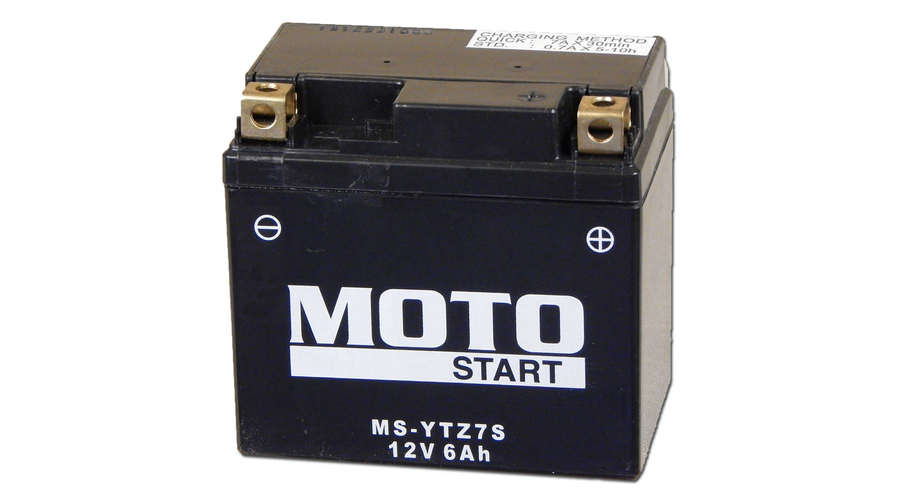 MotoSTART YTZ7S 12V 6Ah gondozásmentes AGM (zselés) motor akkumulátor