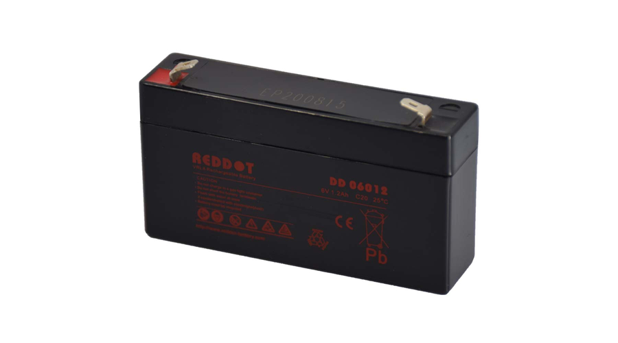 Reddot 6V 1,2Ah Zselés akkumulátor DD06012