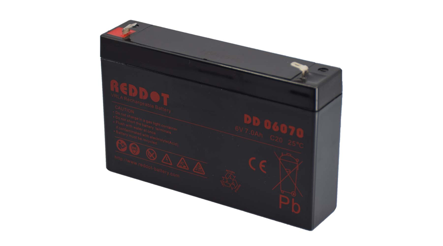 Reddot 6V 7Ah Zselés akkumulátor DD06070