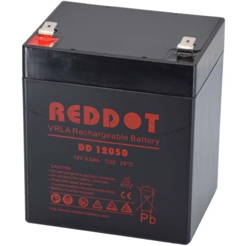 Reddot 12V 5Ah Zselés akkumulátor DD12050