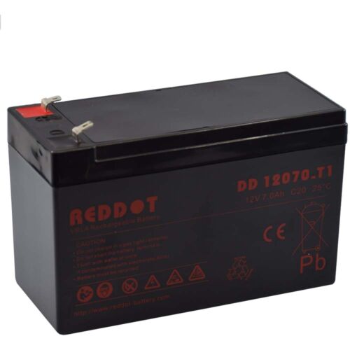 Reddot 12V 7Ah zselés akkumulátor DD12070 T1