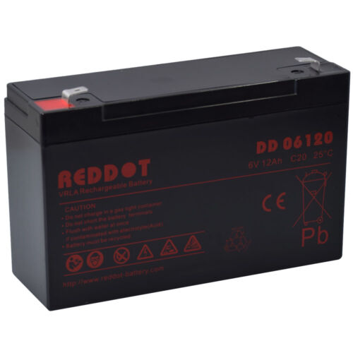 Reddot 6V 12Ah Zselés akkumulátor DD06120