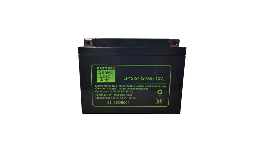 SLA LP12-24 12V 24Ah Zselés akkumulátor