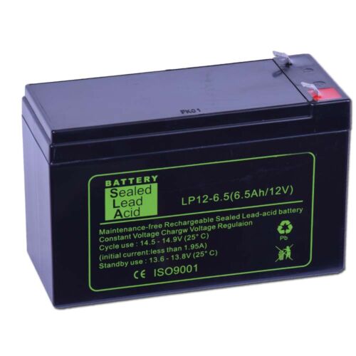 SLA 12V 6,5Ah Zselés akkumulátor LP12-6.5