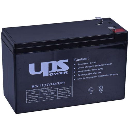 UPS Power MC7-12 12V 7Ah Zselés akkumulátor