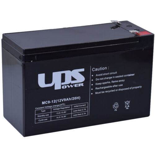UPS Power MC9-12 12V 9Ah Zselés akkumulátor
