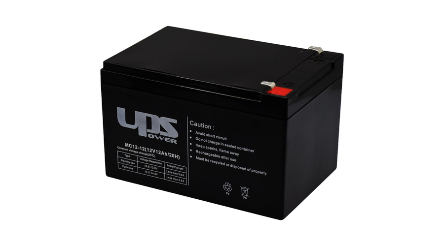 UPS Power MC12-12 12V 12Ah Zselés akkumulátor
