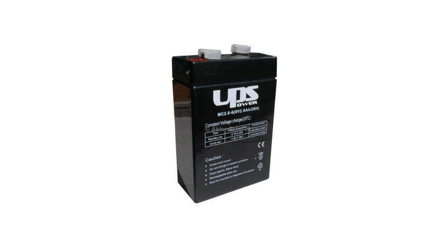 UPS Power MC2,8-6 6V 2,8Ah Zselés akkumulátor