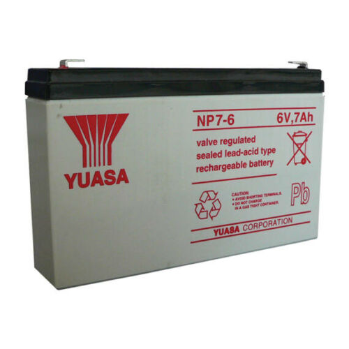 Yuasa 6V 7Ah Zselés akkumulátor