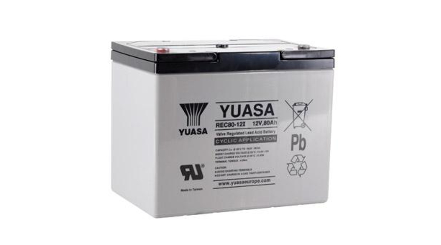 Yuasa REC80-12I 12V 80Ah Ciklikus Zselés akkumulátor 