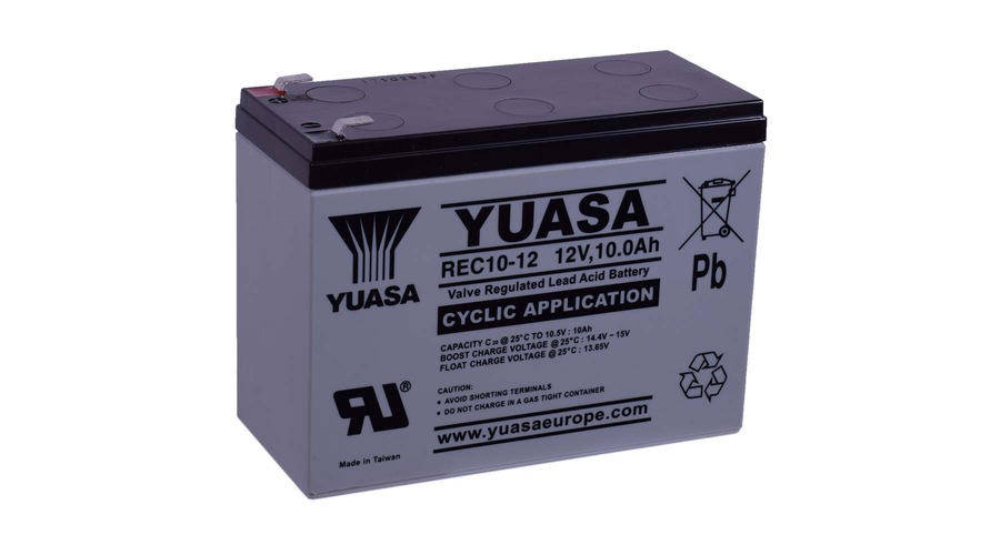 Yuasa  REC10-12 12V 10Ah Ciklikus Zselés akkumulátor