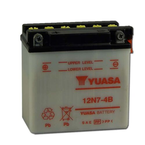 Yuasa12N7-4B 12V 7Ah Motor akkumulátor sav nélkül