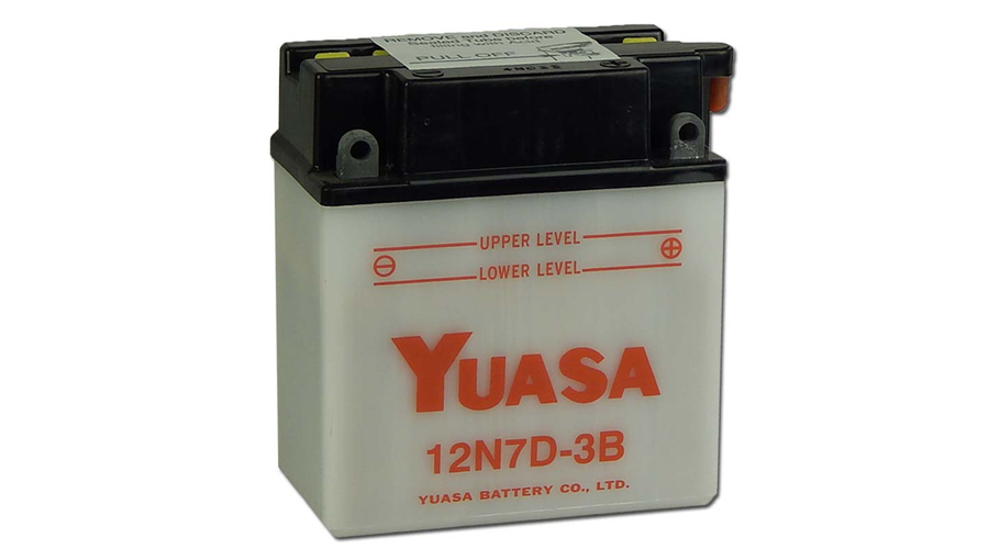 Yuasa 12N7D-3B 12V 7Ah Motor akkumulátor sav nélkül