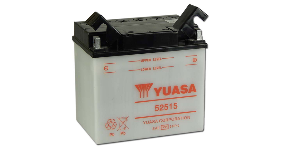 Yuasa 52515 12V 25Ah Motor akkumulátor sav nélkül