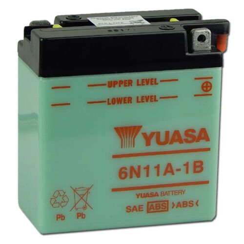 Yuasa 6N11A-1B 6V 11Ah Motor akkumulátor sav nélkül