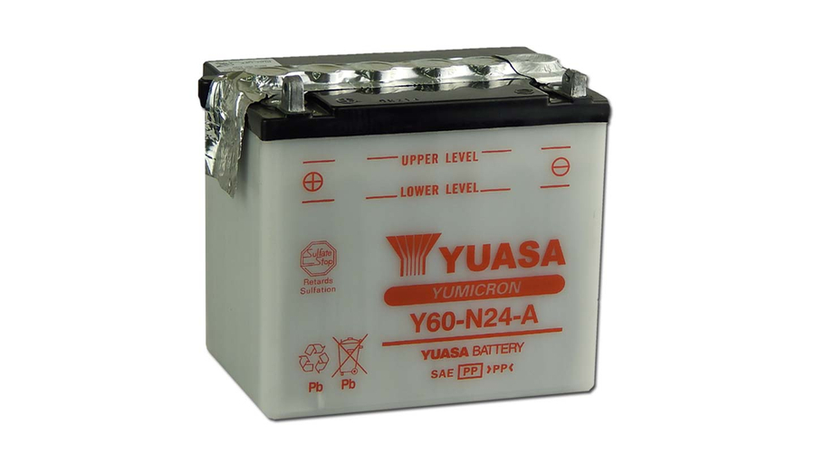 Yuasa Y60-N24A 12V 28Ah Motor akkumulátor sav nélkül