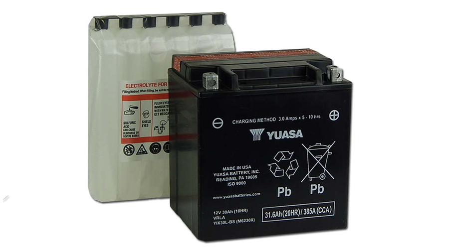 Yuasa YIX30L-BS 12V 30Ah gondozásmentes AGM (zselés) motor akkumulátor