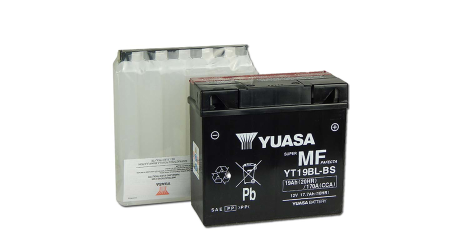 Yuasa YT19BL-BS 12V 18Ah gondozásmentes AGM (zselés) motor akkumulátor